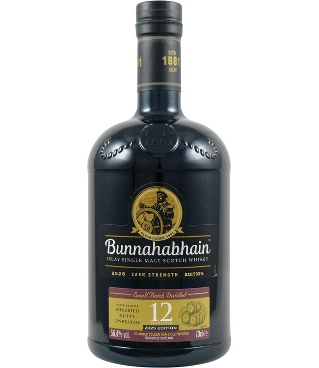 Bunnahabhain Bunnahabhain 12-year-old - Cask Strength 2025 Edition