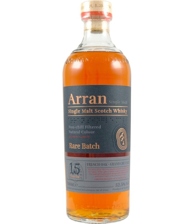 Arran Arran 15-year-old -  French Oak Grand Cru Casks