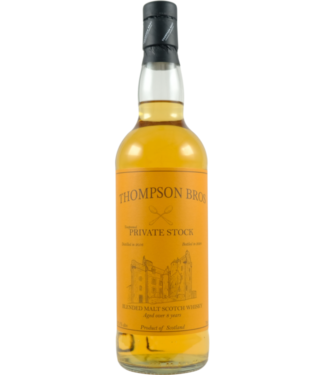 Blended Malt Scotch Whisky 2016 Thompson Brothers