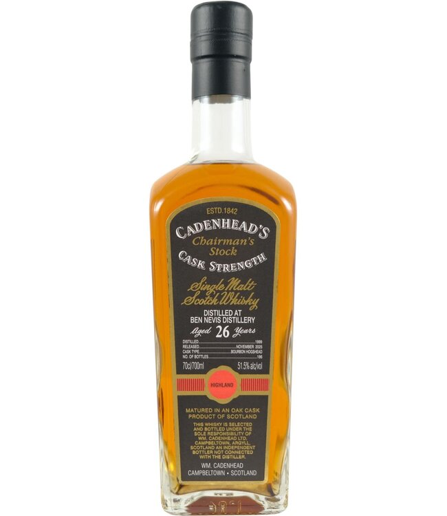 Ben Nevis Ben Nevis 1999 Cadenhead's