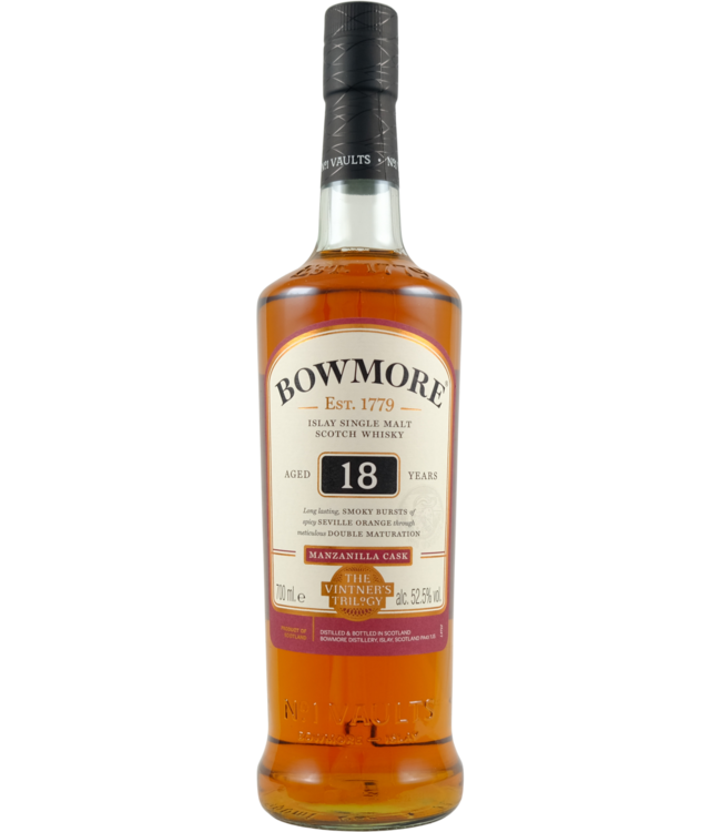 Bowmore Bowmore 18-year-old The Vintner's Trilogy - Manzanilla Cask