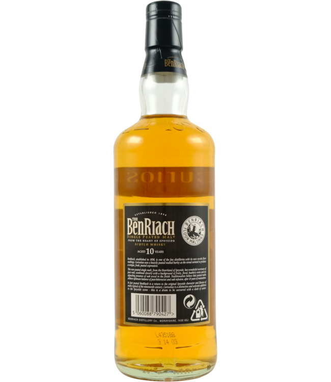 Benriach BenRiach 10 year old Curiositas