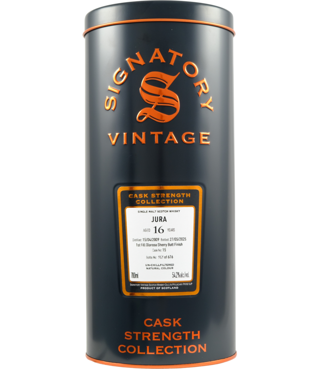 Isle of Jura Isle of Jura 2009 Signatory Vintage - Cask #15
