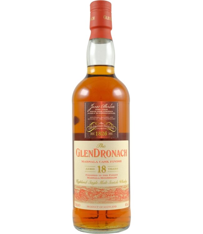 Glendronach Glendronach 18-year-old - Marsala Finish