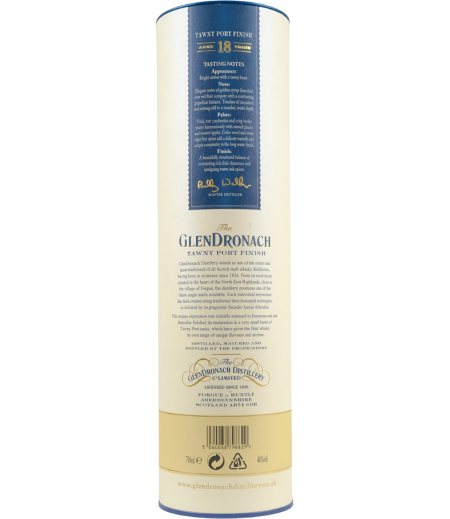 Glendronach Glendronach 18-year-old - Tawny Port Finish