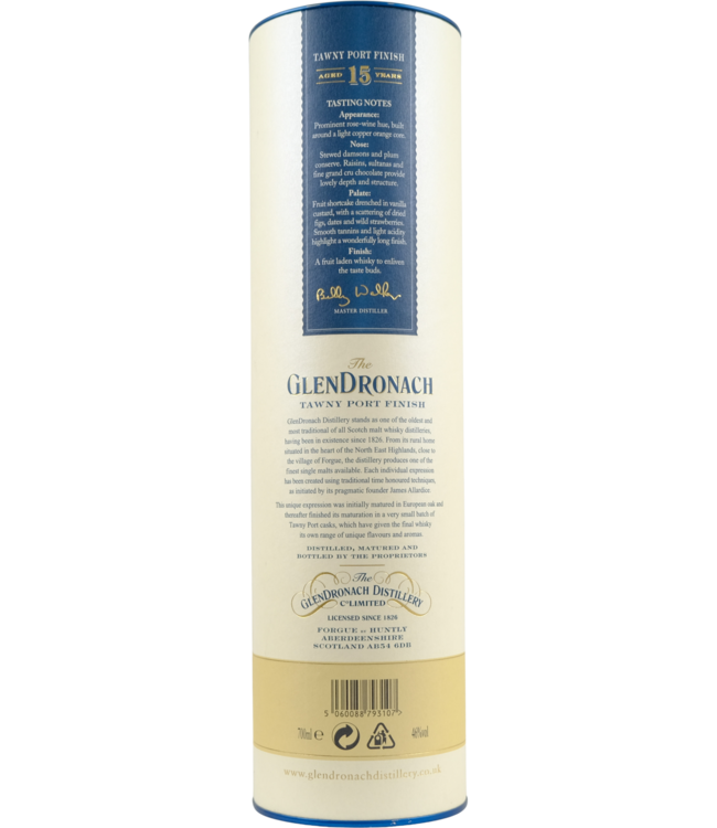 Glendronach Glendronach 15-year-old - Tawny Port Finish