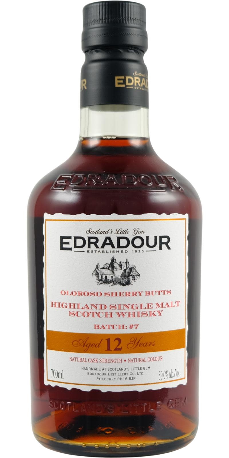 Edradour 12-year-old - Cask Strength #7 - buy online | Whiskybase Shop