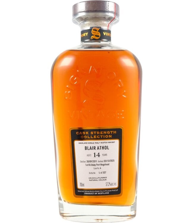Blair Athol Blair Athol 2011 Signatory Vintage - Cask #4