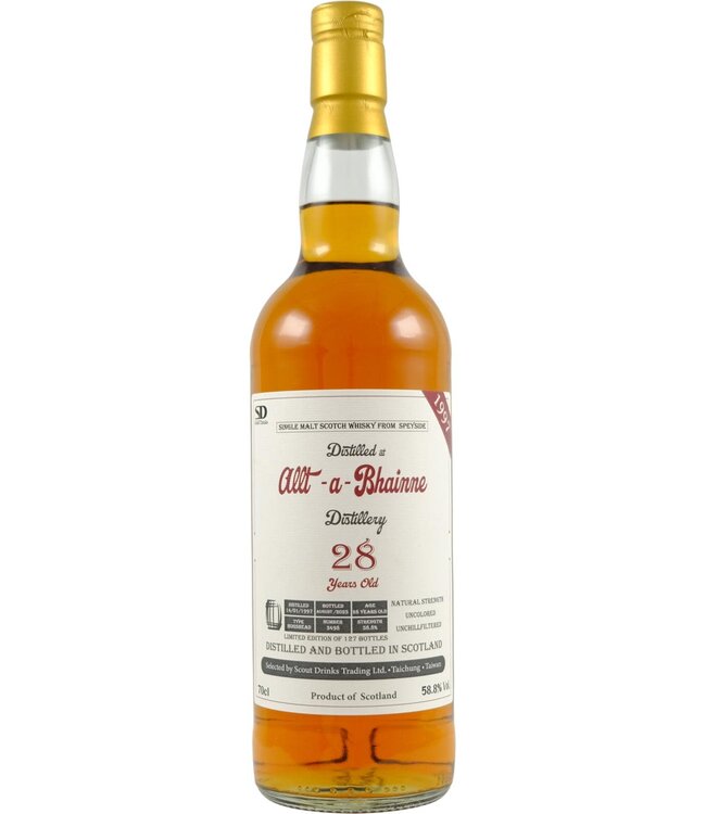 Allt-a-Bhainne Allt-a-Bhainne 1997 Scout Drinks