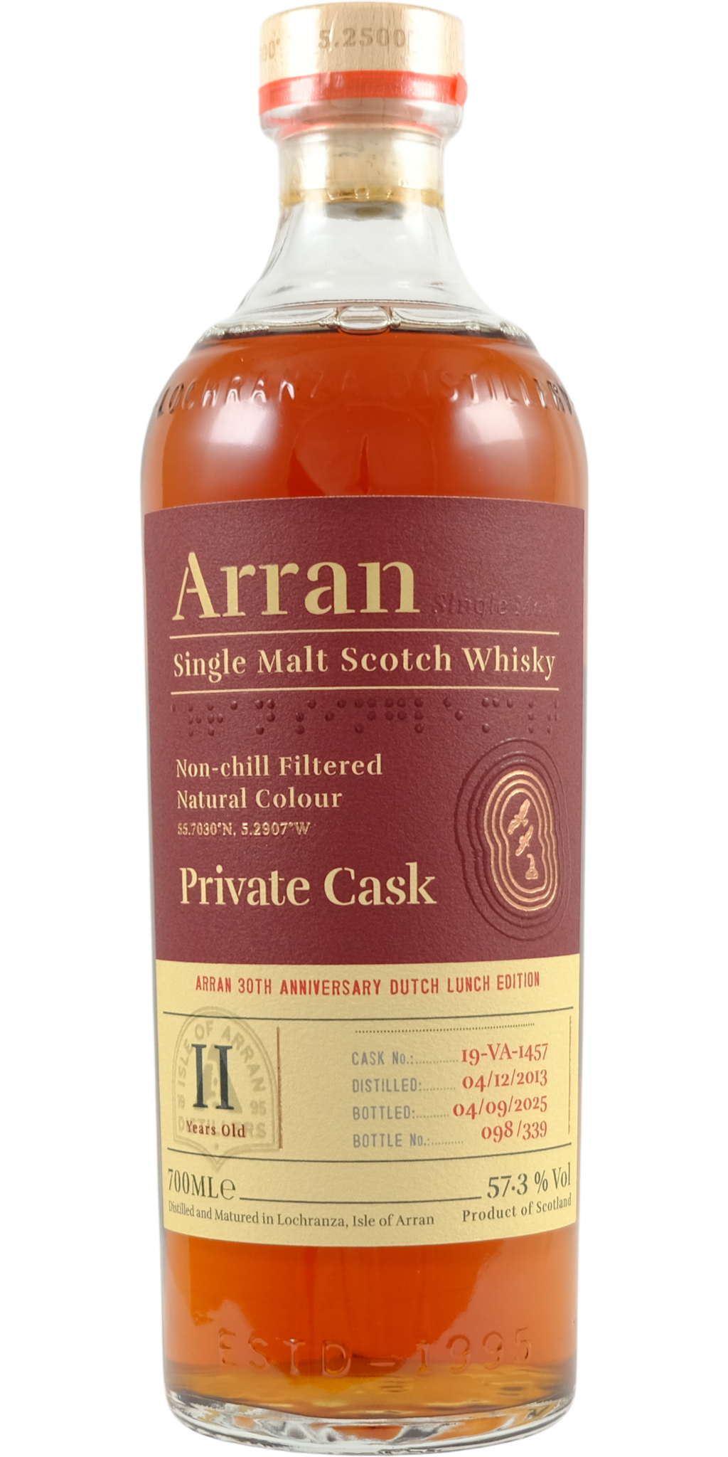 Arran 2013 - Dutch Lunch Edition - buy online | Whiskybase Shop