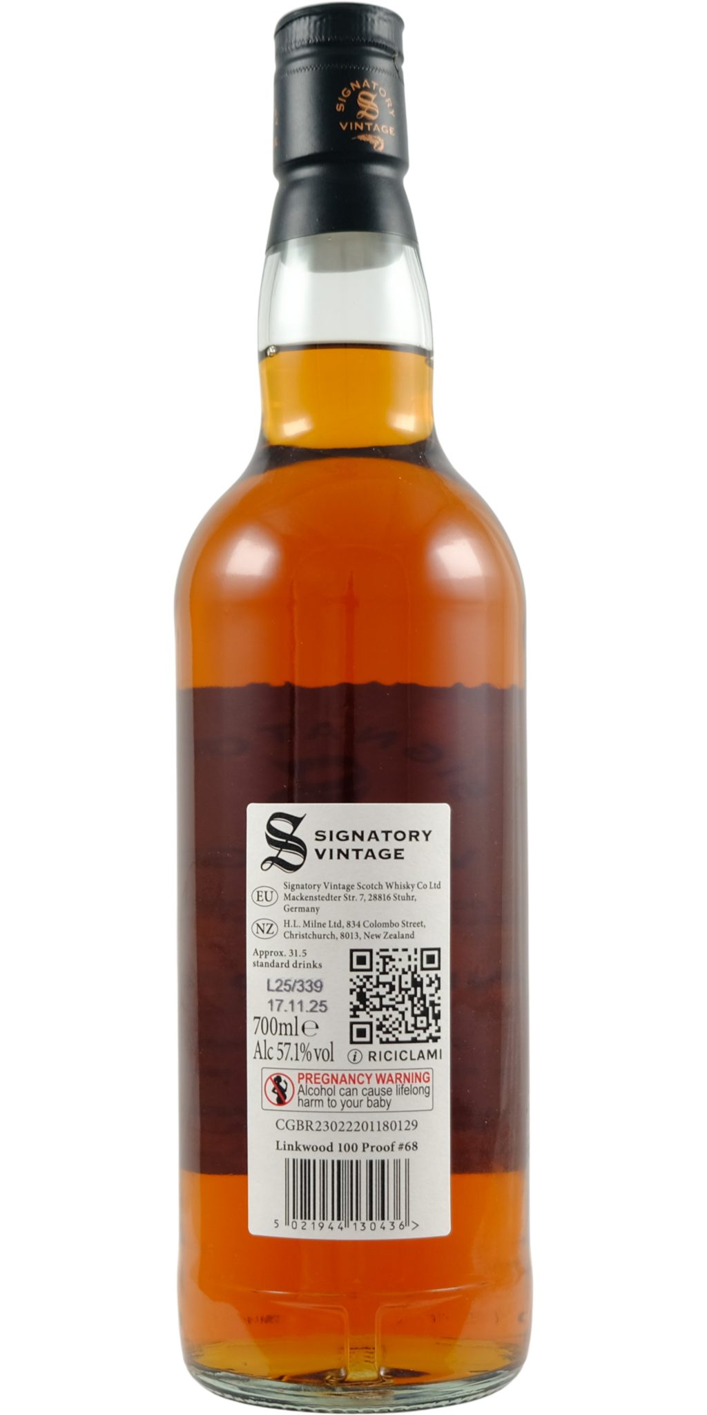 Linkwood 2012 Signatory Vintage - buy online | Whiskybase Shop