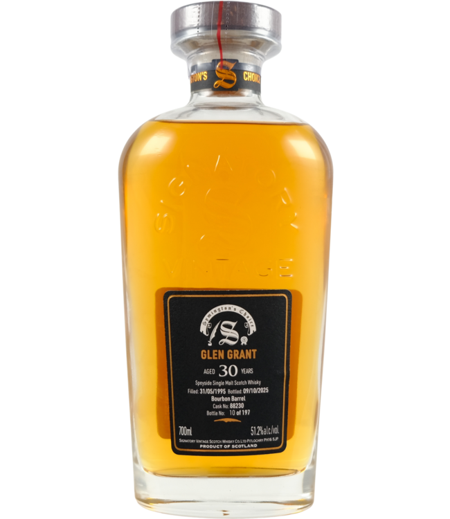 Glen Grant Glen Grant 1995 Signatory Vintage - Cask 88230