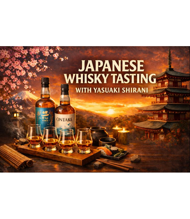 Japanse Whisky Tasting op donderdag 22 januari