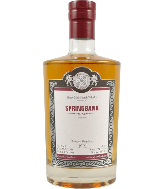 Springbank Springbank 1991 Malts of Scotland