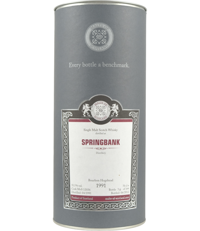 Springbank Springbank 1991 Malts of Scotland