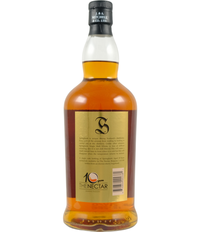 Springbank Springbank 21-year-old - Single Cask - 16/266