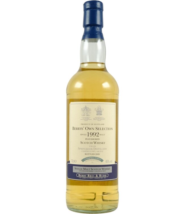 Springbank Springbank 1992 Peat-Smoked - Berry Bros & Rudd