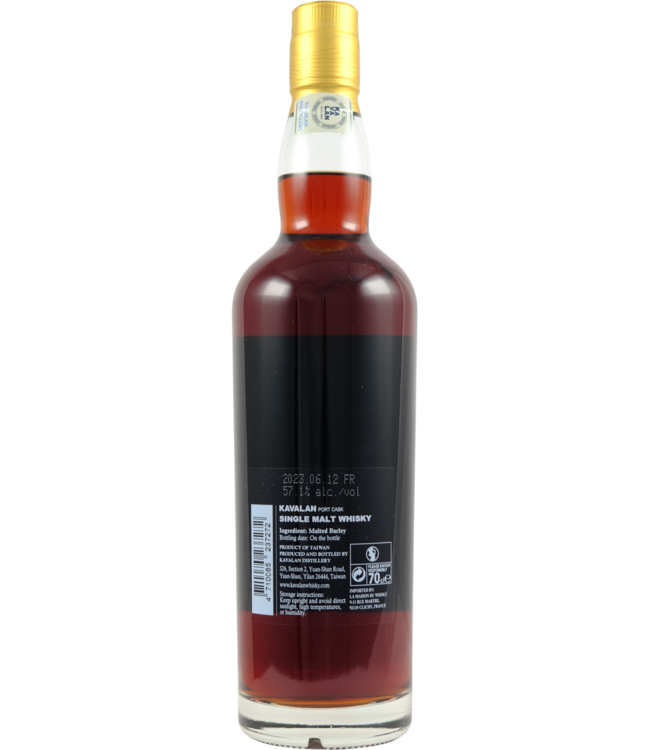 Kavalan Kavalan Solist Port - Cask 0110112026B