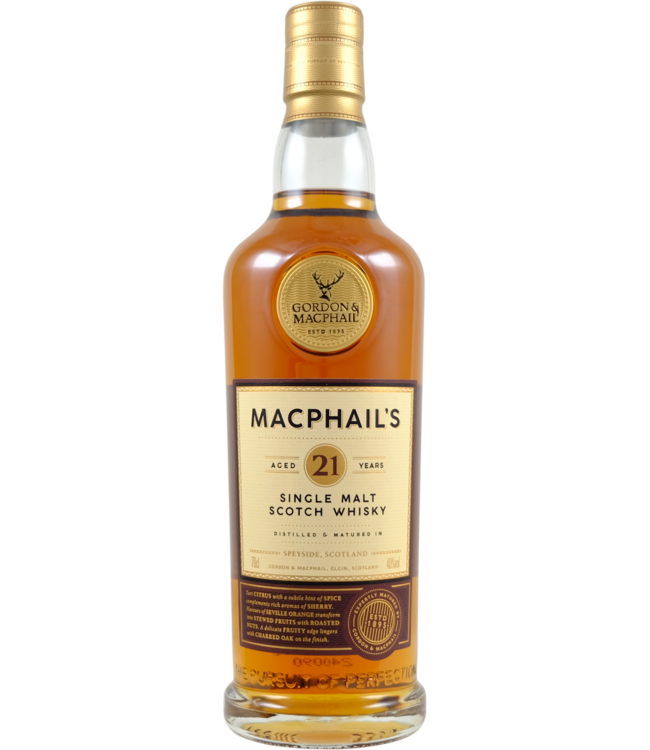 Macallan MacPhail's 21-year-old Gordon & MacPhail