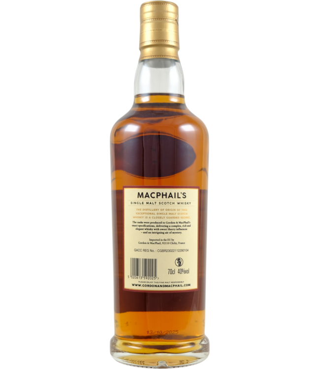 Macallan MacPhail's 21-year-old Gordon & MacPhail