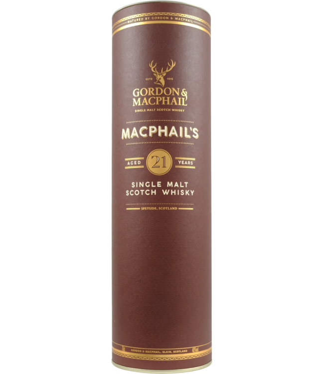Macallan MacPhail's 21-year-old Gordon & MacPhail