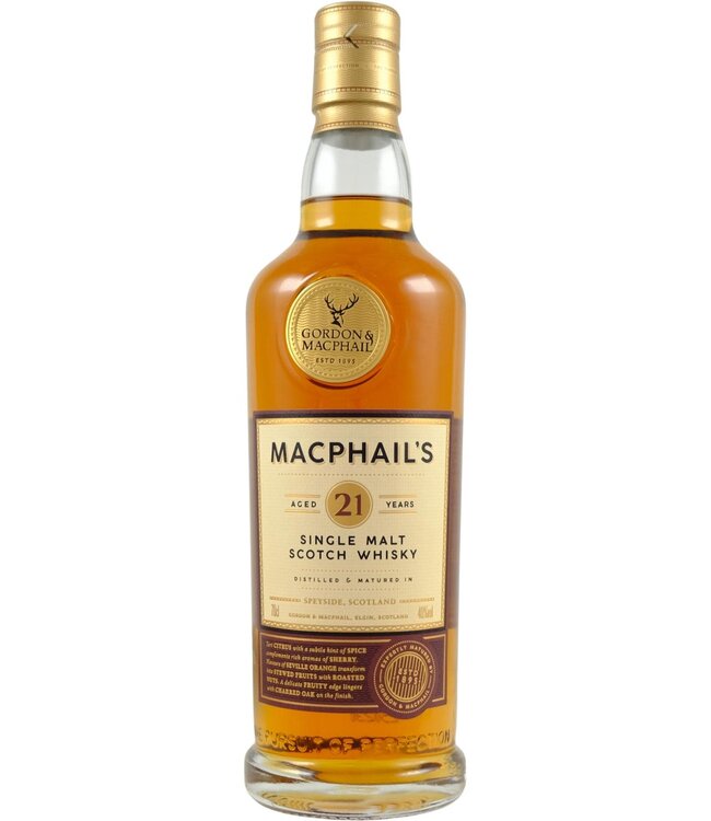 Macallan MacPhail's 21-year-old Gordon & MacPhail New in Box