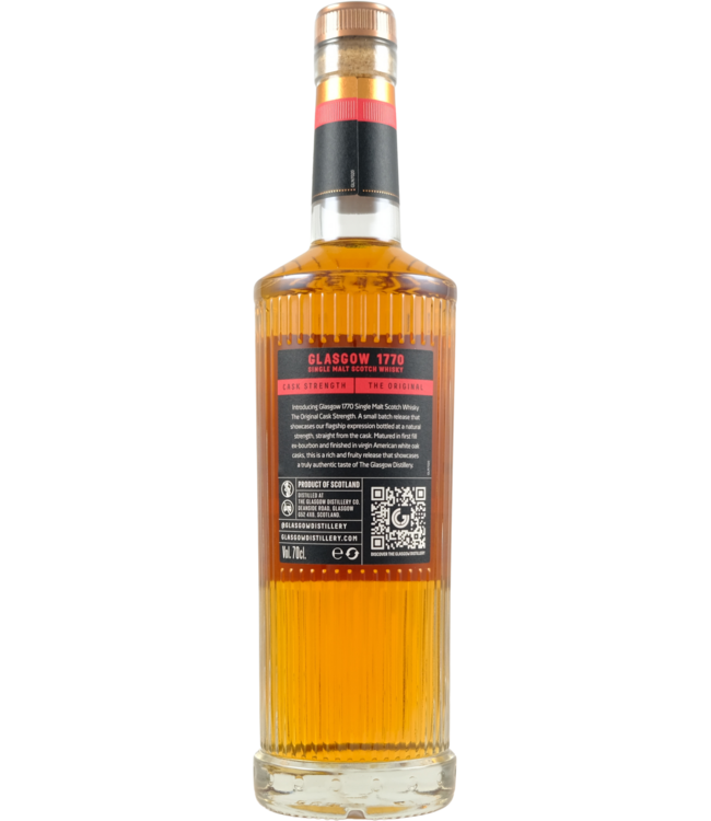 Glasgow Distillery 1770 Glasgow The Original - Cask Strength - Batch no. 2