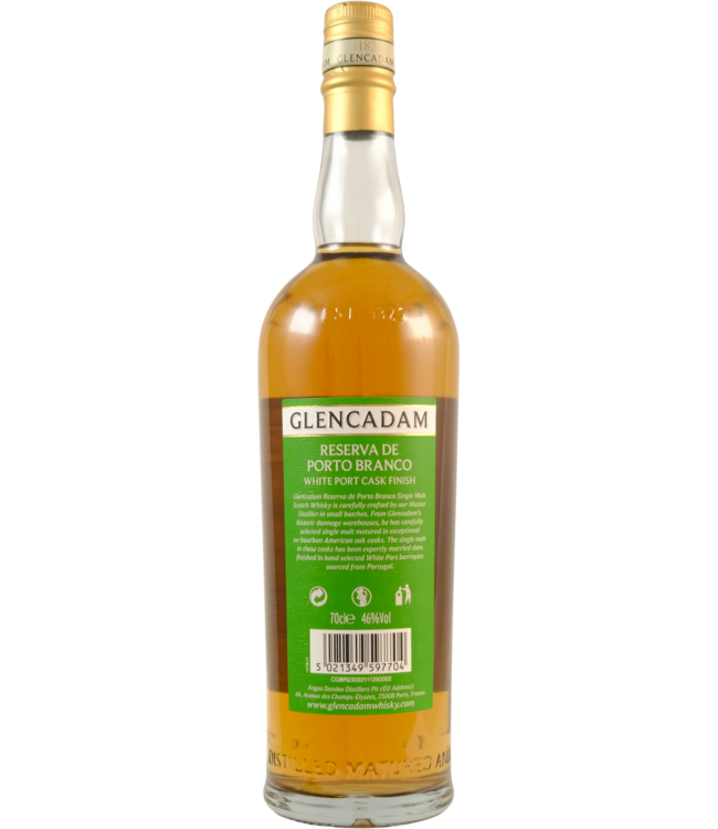 Glencadam Glencadam Reserva de Porto Branco