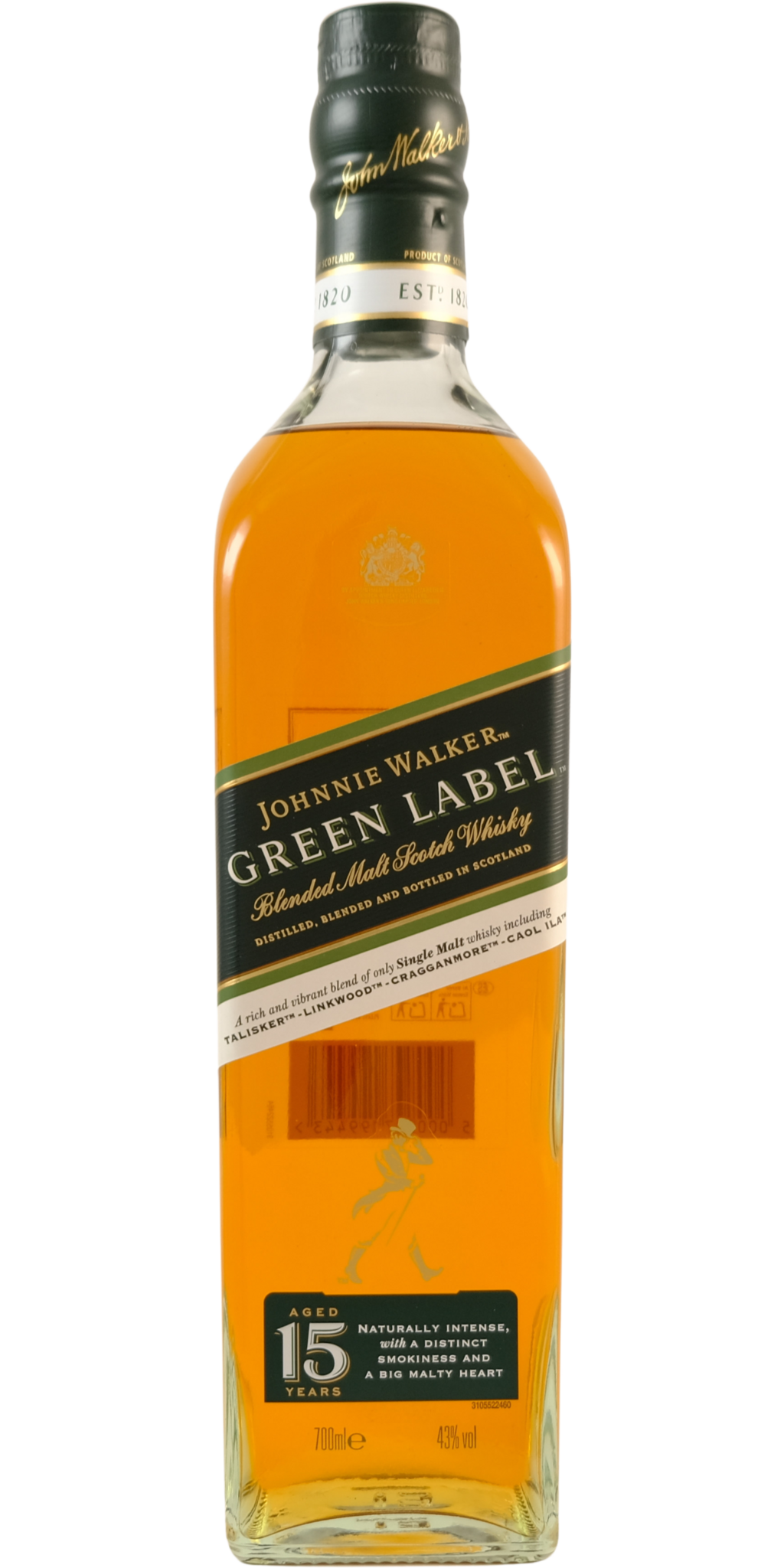Johnnie Walker Green Label 15-years-old - buy online | Whiskybase Shop