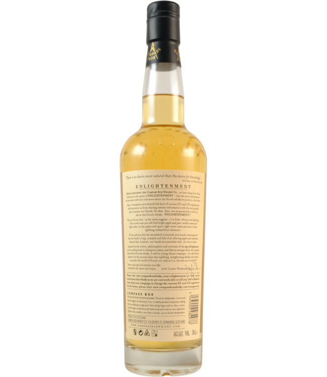 Enlightenment Blended Malt - Compass Box