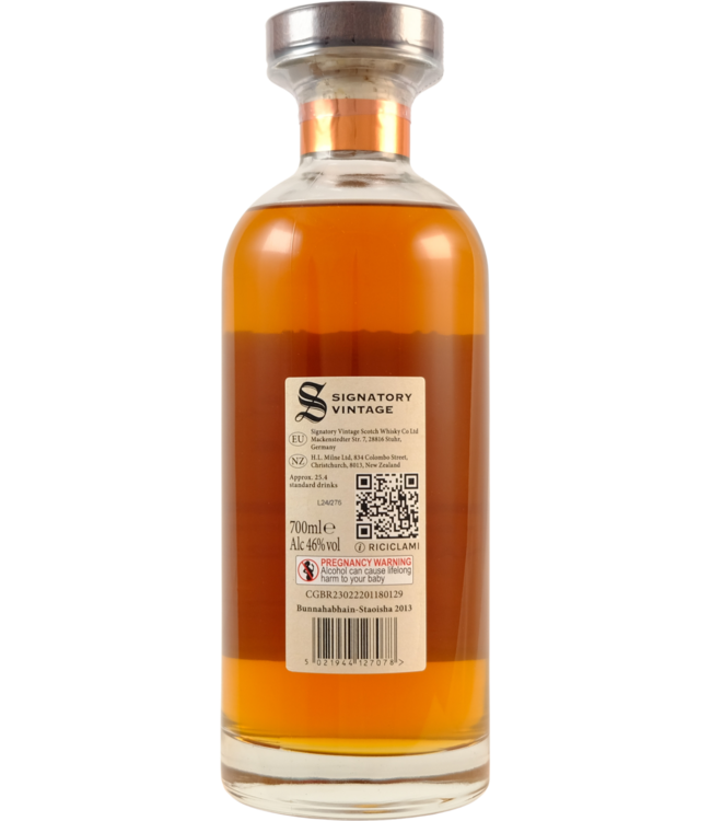 Staoisha Staoisha 2013 Signatory Vintage