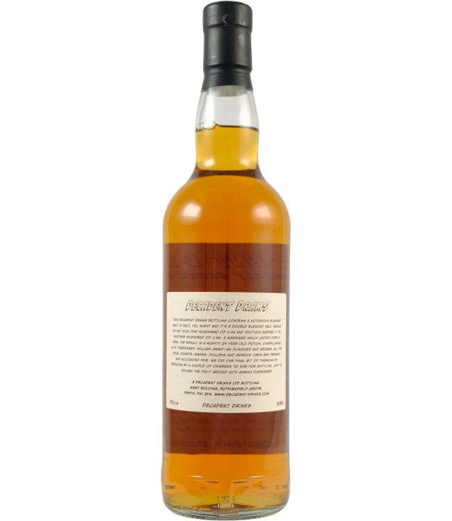 Balvenie Sideburn 29-year-old Decadent Drinks