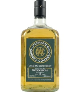 Mannochmore 12-year-old Cadenhead's - Bourbon Hogsheads