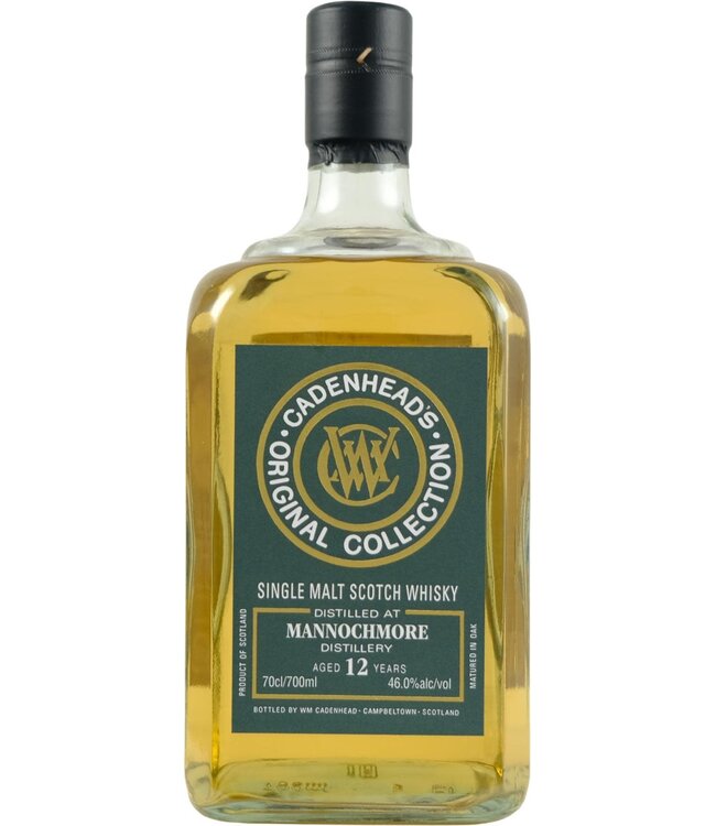 Mannochmore Mannochmore 12-year-old Cadenhead's - Bourbon Hogsheads