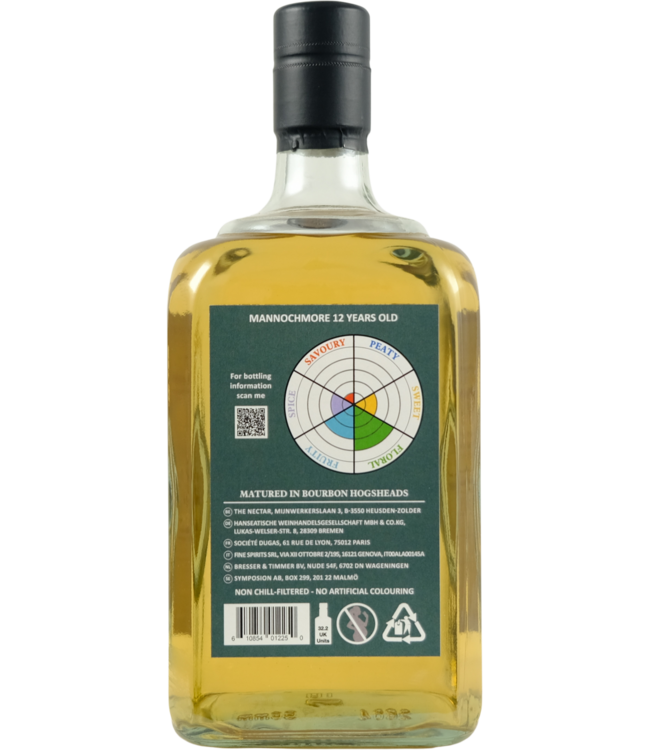 Mannochmore Mannochmore 12-year-old Cadenhead's - Bourbon Hogsheads