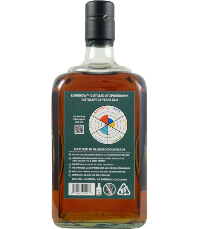 Longrow Longrow 23-year-old Cadenhead's - Oloroso Hogsheads