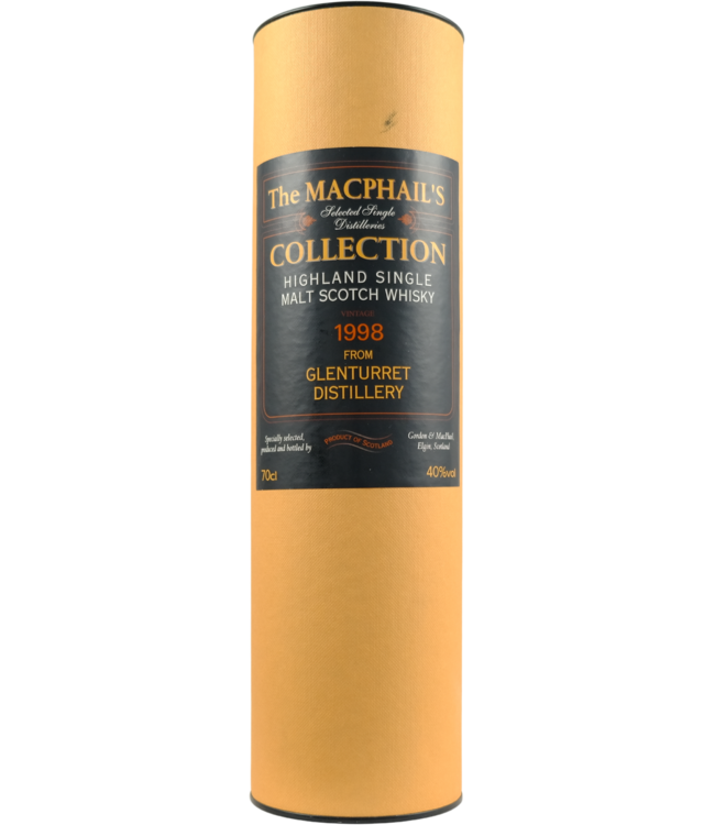 Glenturret Glenturret 1998 Gordon & MacPhail