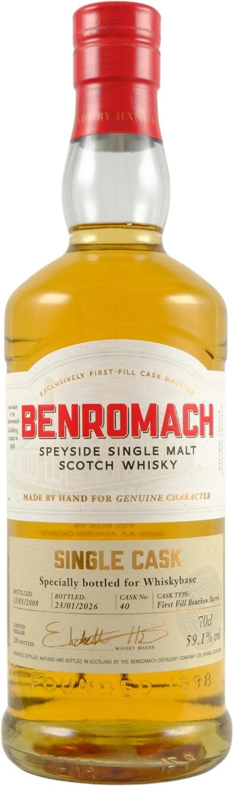 Benromach 2008 - Bottled for Whiskybase - buy online | Whiskybase Shop