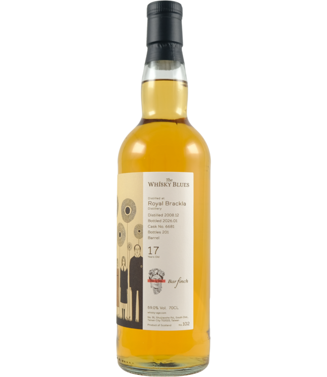 Royal Brackla Royal Brackla 2008  The Whisky Blues