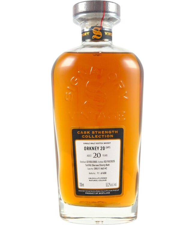 Orkney (HP) 2005 Signatory Vintage -  DRU17 A63 #2