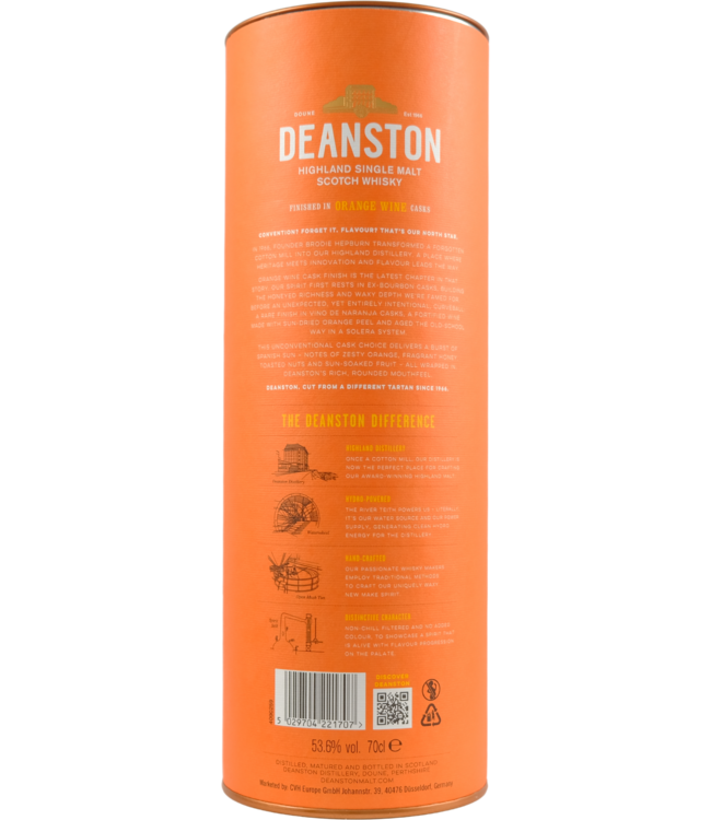 Deanston Deanston 17-year-old - Orange Wine Finish