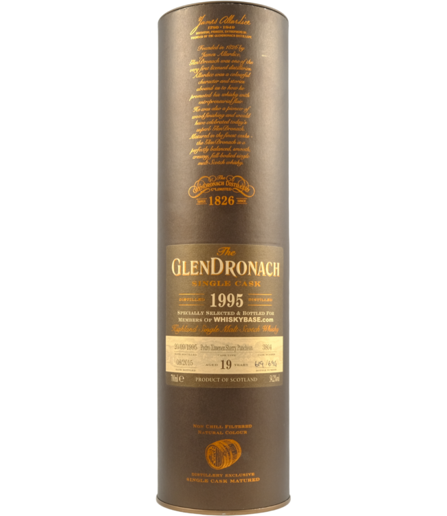 Glendronach Glendronach 1995 for Whiskybase