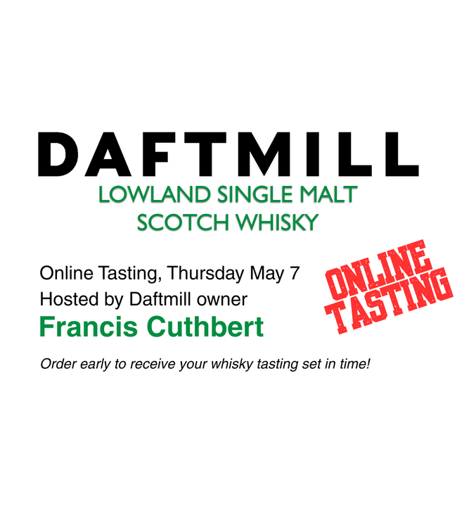 Daftmill Online Daftmill tasting on May 7