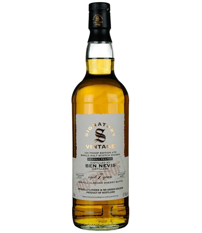 Ben Nevis Ben Nevis 2019 Signatory Vintage - 100 Proof #75