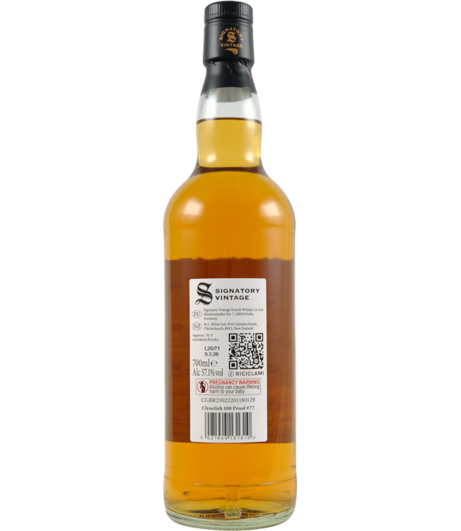 Clynelish Clynelish 2016 Signatory Vintage - 100 Proof #77