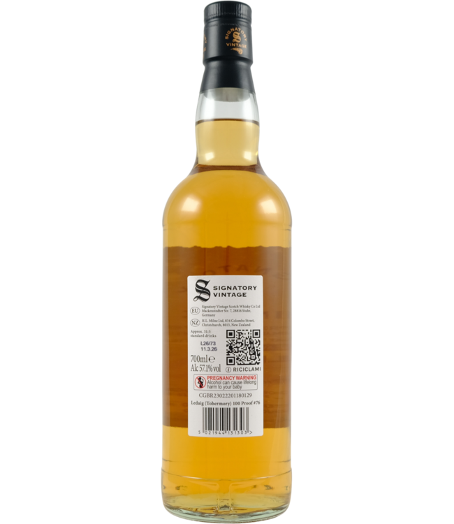 Ledaig Ledaig 2020 Signatory Vintage - 100 Proof #76