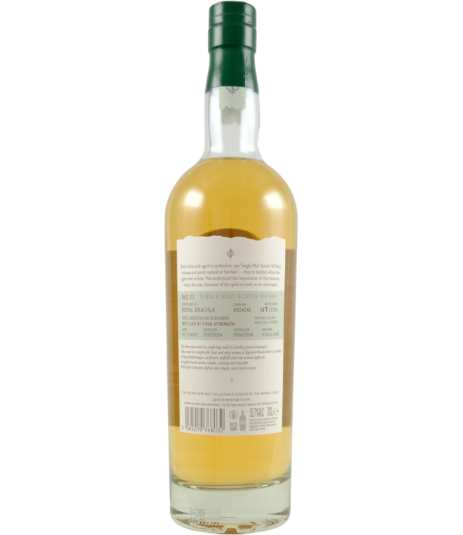 Royal Brackla Royal Brackla 2008 SRM Saltire Rare Malt