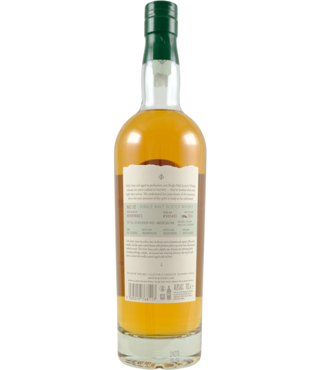 Benrinnes Benrinnes 2009 SRM Saltire Rare Malt