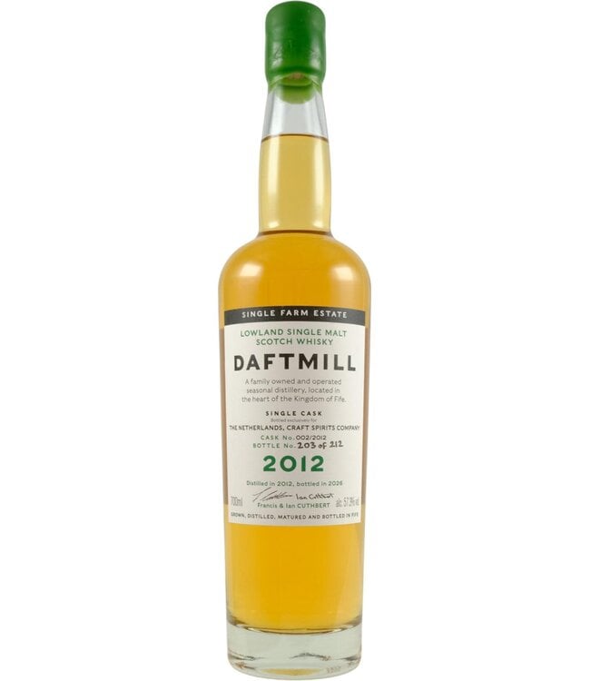 Daftmill Daftmill 2012 - Single Cask for the Netherlands