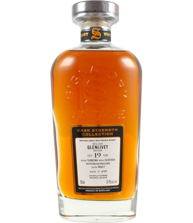Glenlivet Glenlivet 2006 Signatory Vintage - Cask 900819